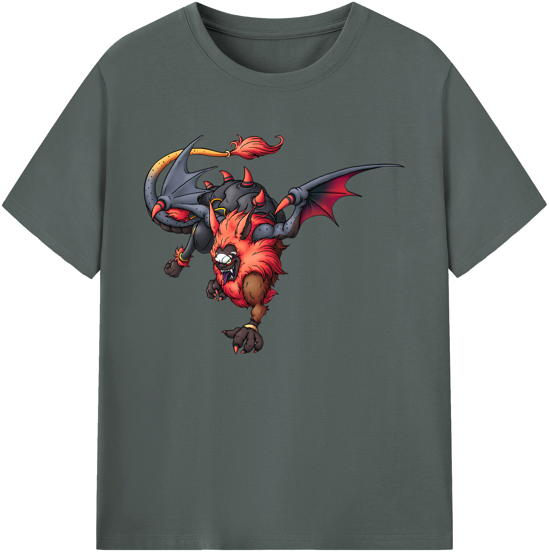（画像用） ドラゴンクエスト Doragon Kuesuto Dragon Quest 綿100％ メンズ半袖Tシャツ｜肌触りやわらか＆通気性